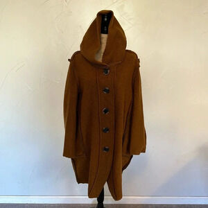 KeepKool made in Italy Wool Coat EUC L